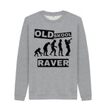 Light Heather Old Skool Raver Sweatshirt