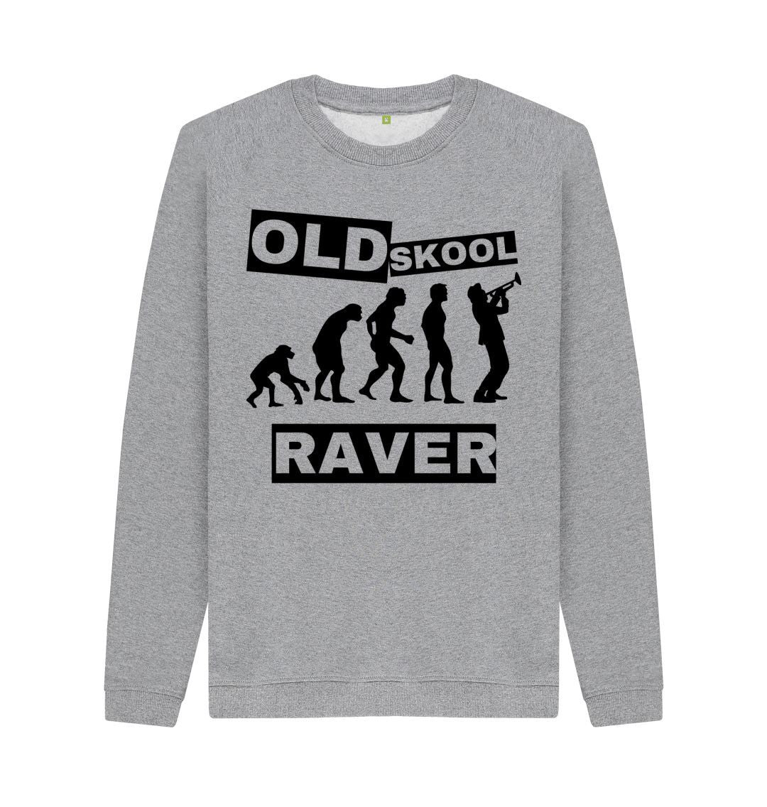 Light Heather Old Skool Raver Sweatshirt