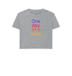 Athletic Grey Printed T-shirt Front