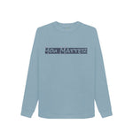 Stone Blue You Matter Crew Neck Sweater