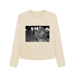 Oat Printed Boxy Jumpers Front