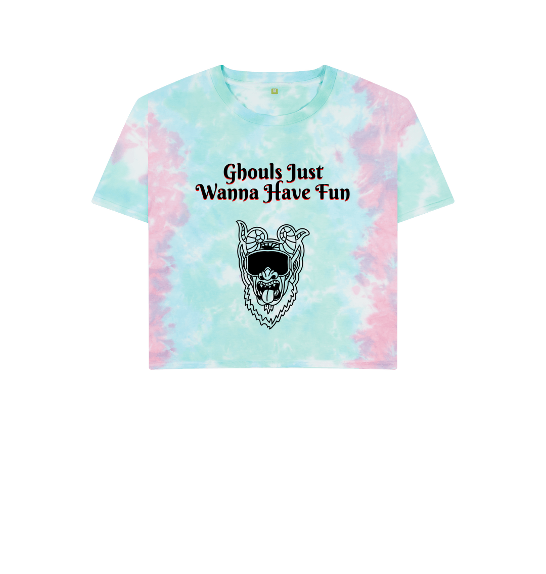 Pastel Tie Dye Printed T-shirt Front