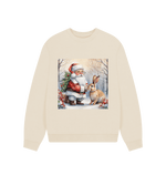 Oat Printed Sweater Front