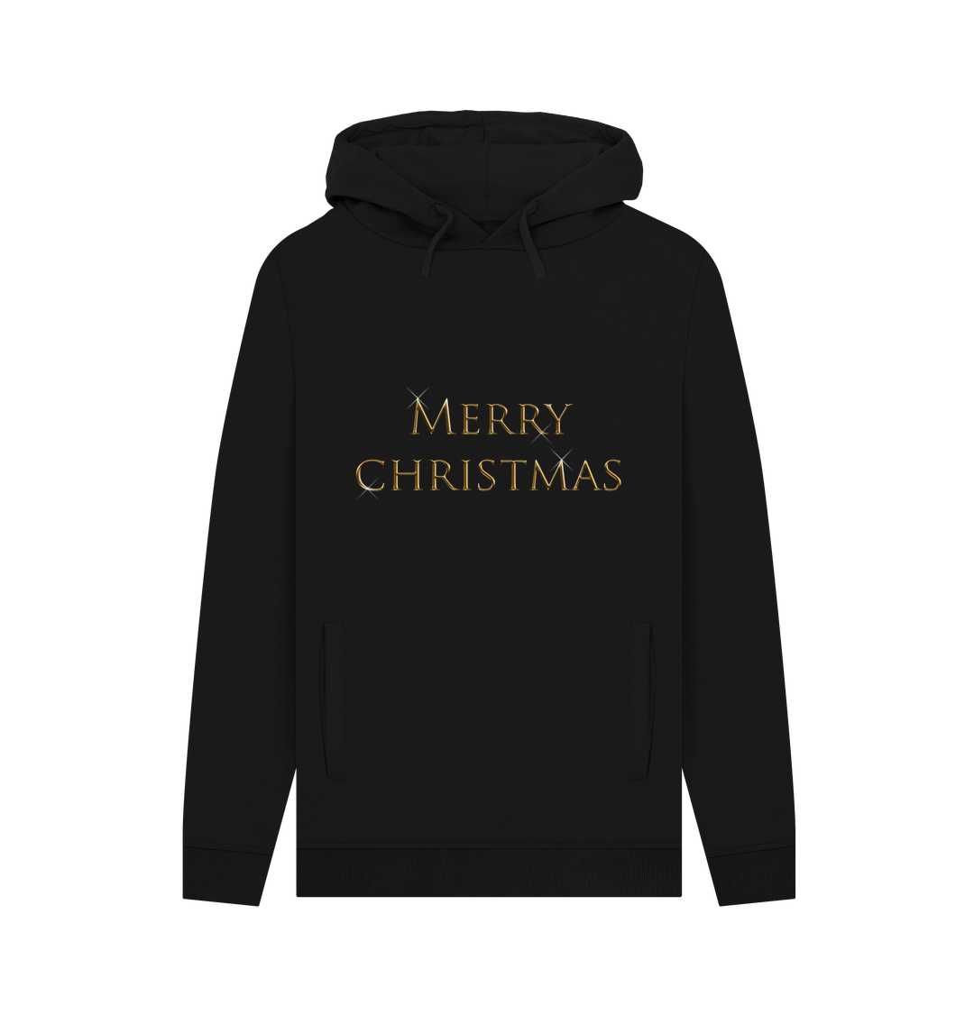 Black Merry  Christmas Hoodie