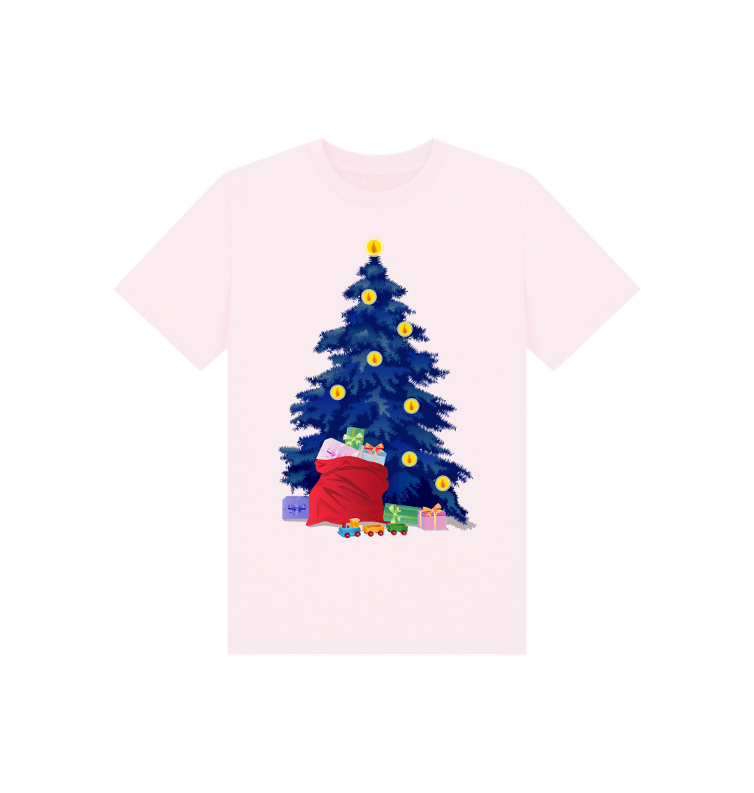 Pink Christmas Tree Tee