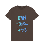 Chocolate Printed T-shirt Front