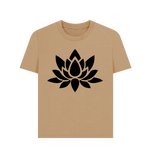 Sand Lotus Print Tee