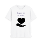 White Printed T-shirt Front