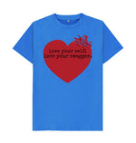 Bright Blue Love Your Self Tee