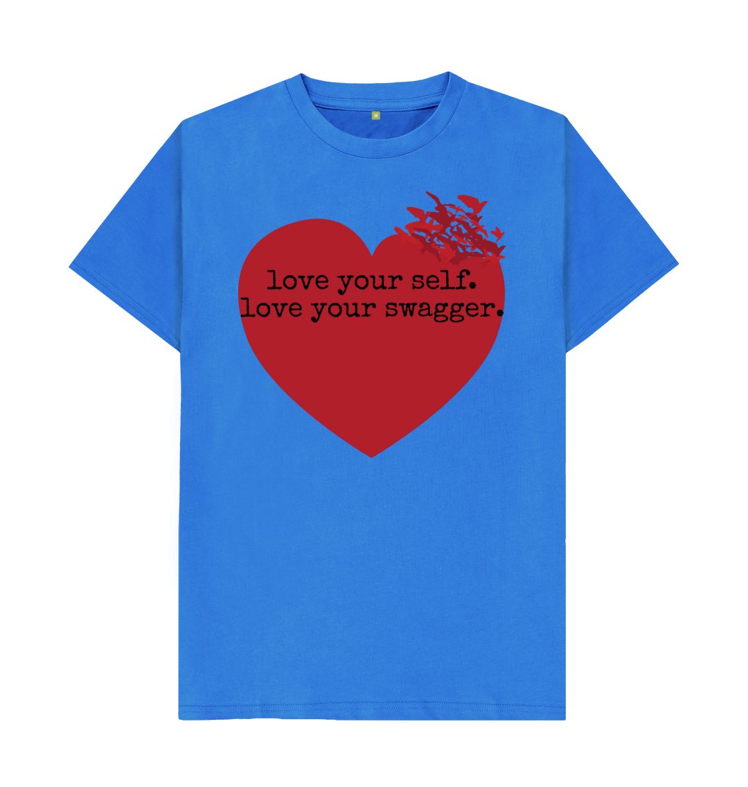 Bright Blue Love Your Self Tee