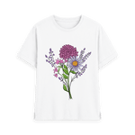 White Printed T-shirt Front