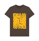 Golden Labyrinth tee showcasing premium quality and stylish Love Your Swagger design for confident fashion lovers