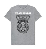 Athletic Grey We Are Kings2 Tee