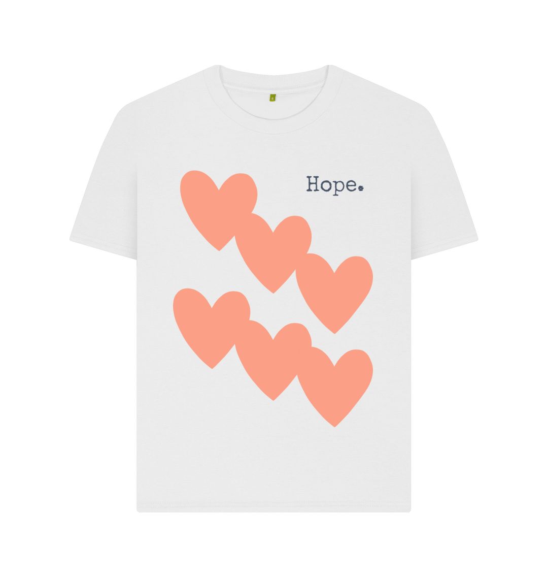 White Hope and Heart Tee