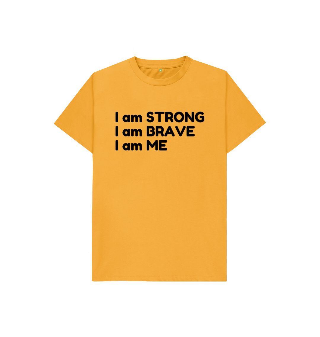 Mustard I Am Me Tee