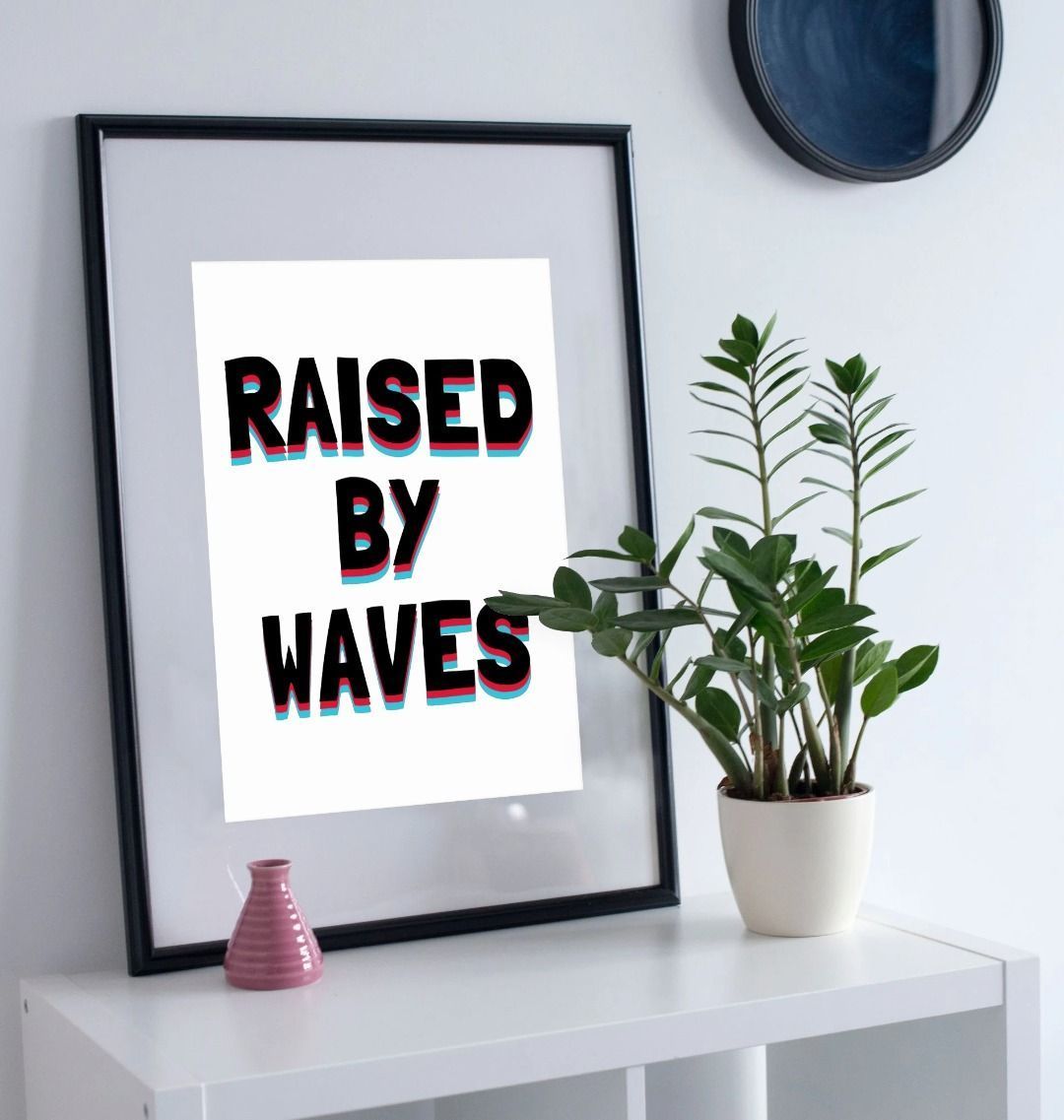 Raised By Waves Wall Art