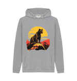 Light Heather Printed Hoody Front