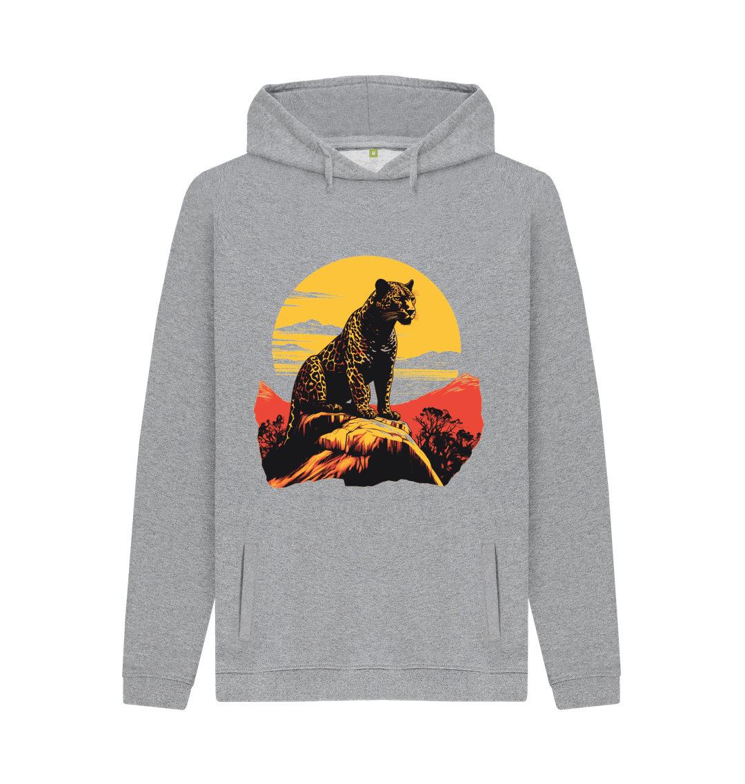 Light Heather Printed Hoody Front