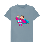 Stone Blue Super Dad Tee