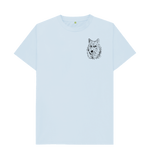 Sky Blue Wolf Tee