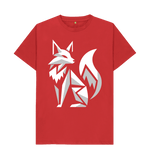 Red White Fox Tee