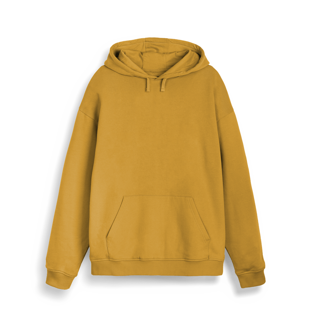 Ochre Plain Unisex Cruiser Iconic Hoodie Sweatshirt