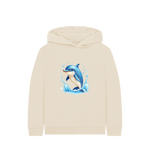 Oat Cute Dolphin Hoodie