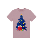 Mauve Christmas Tree Tee