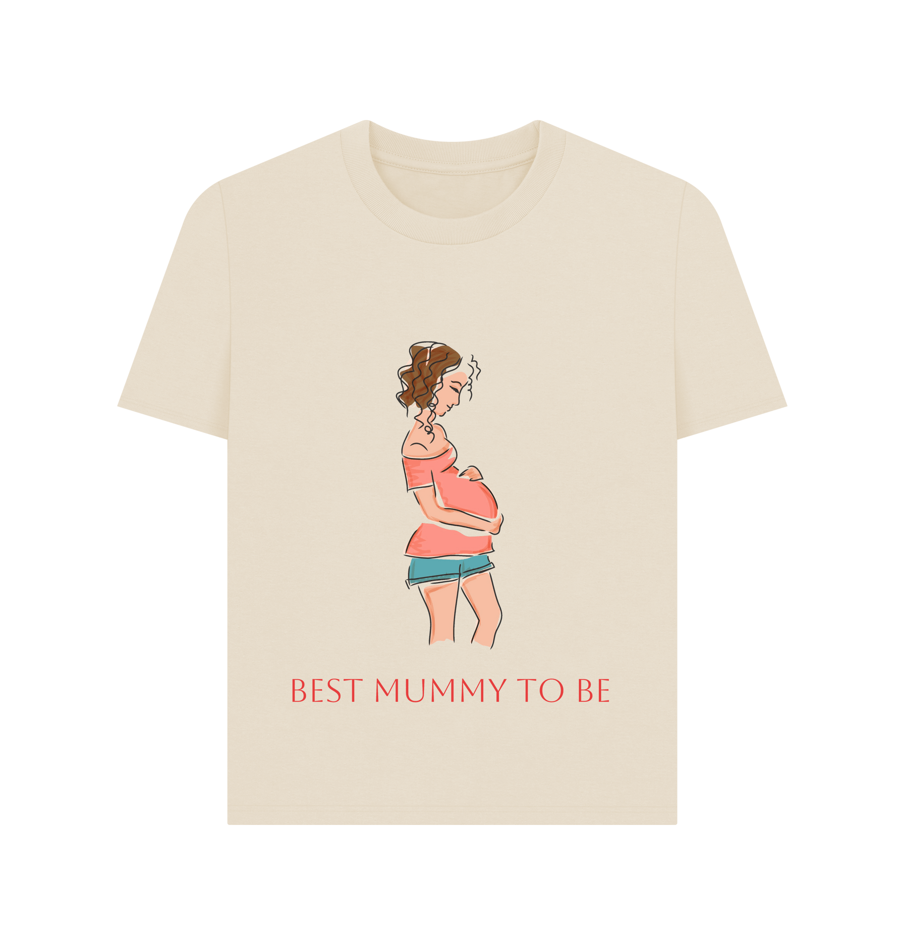 Oat Printed T-shirt Front