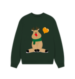 Evergreen Printed Sweater Front