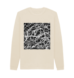 Oat Printed Sweater Front
