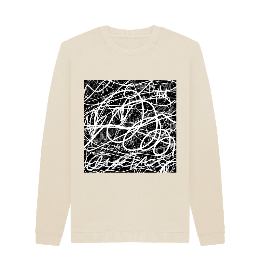 Oat Printed Sweater Front