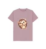 Mauve Cute Hedgehog Tee