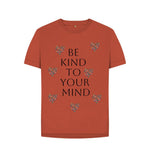 Rust Be Kind To Your Mind Relaxed Tee