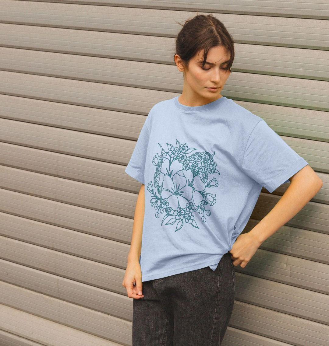 Wild Flowers Relaxed Tee