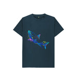 Denim Blue Shark Tee