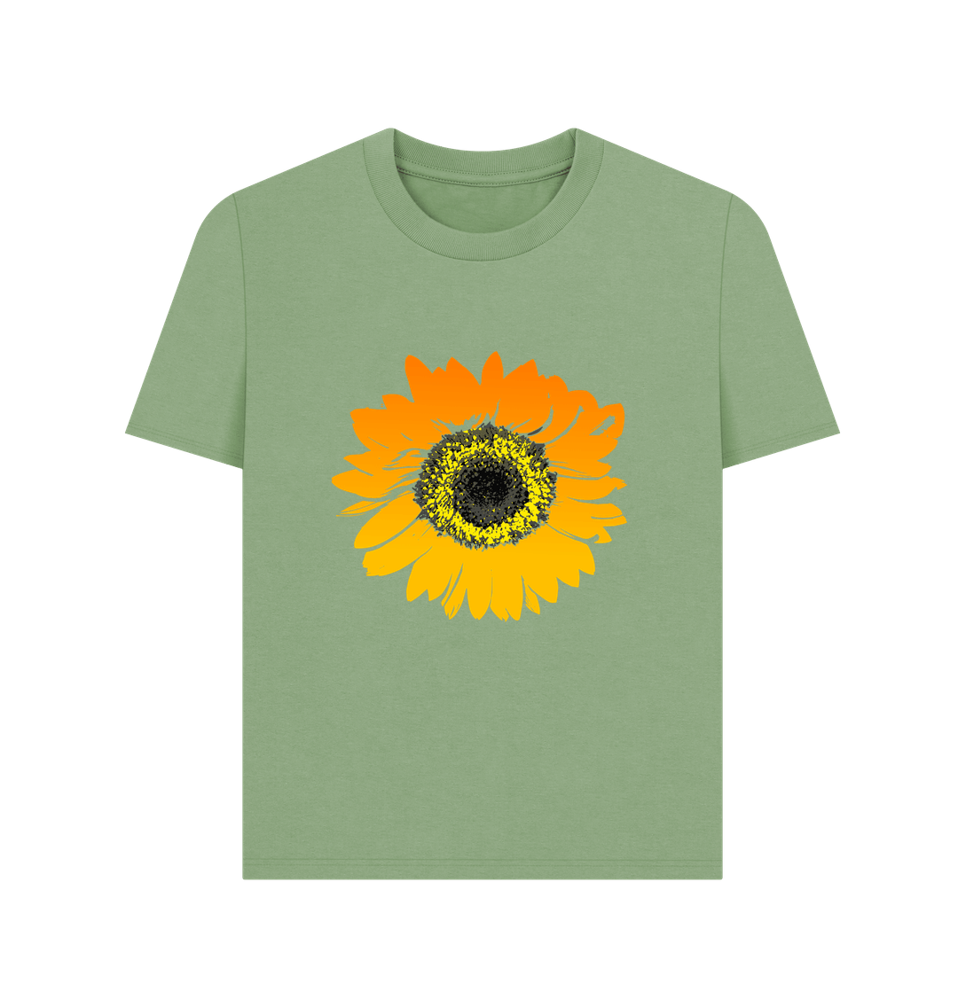 Sage Pretty Sunflower Tee