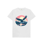 White Flying Eagle Tee