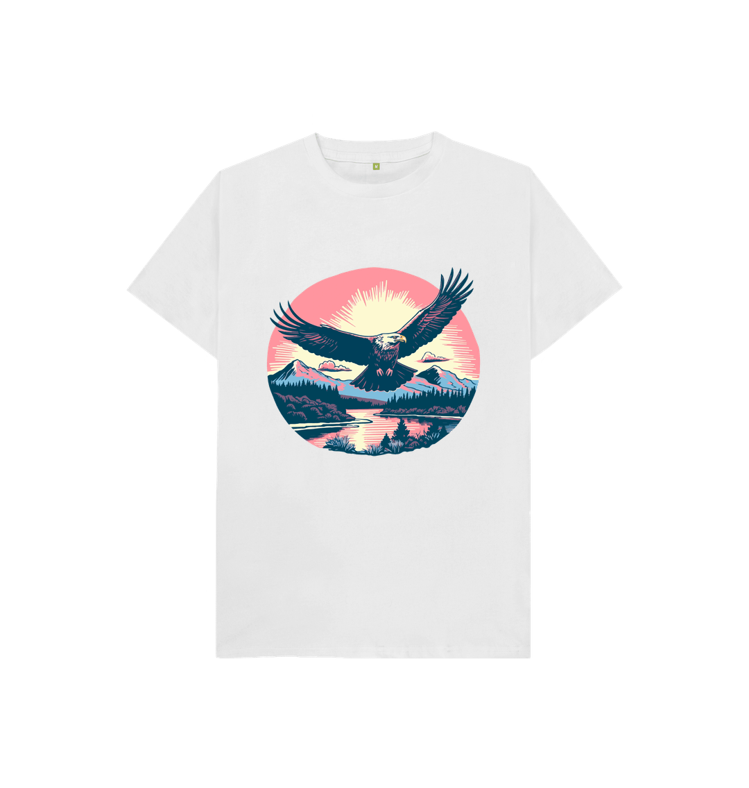 White Flying Eagle Tee