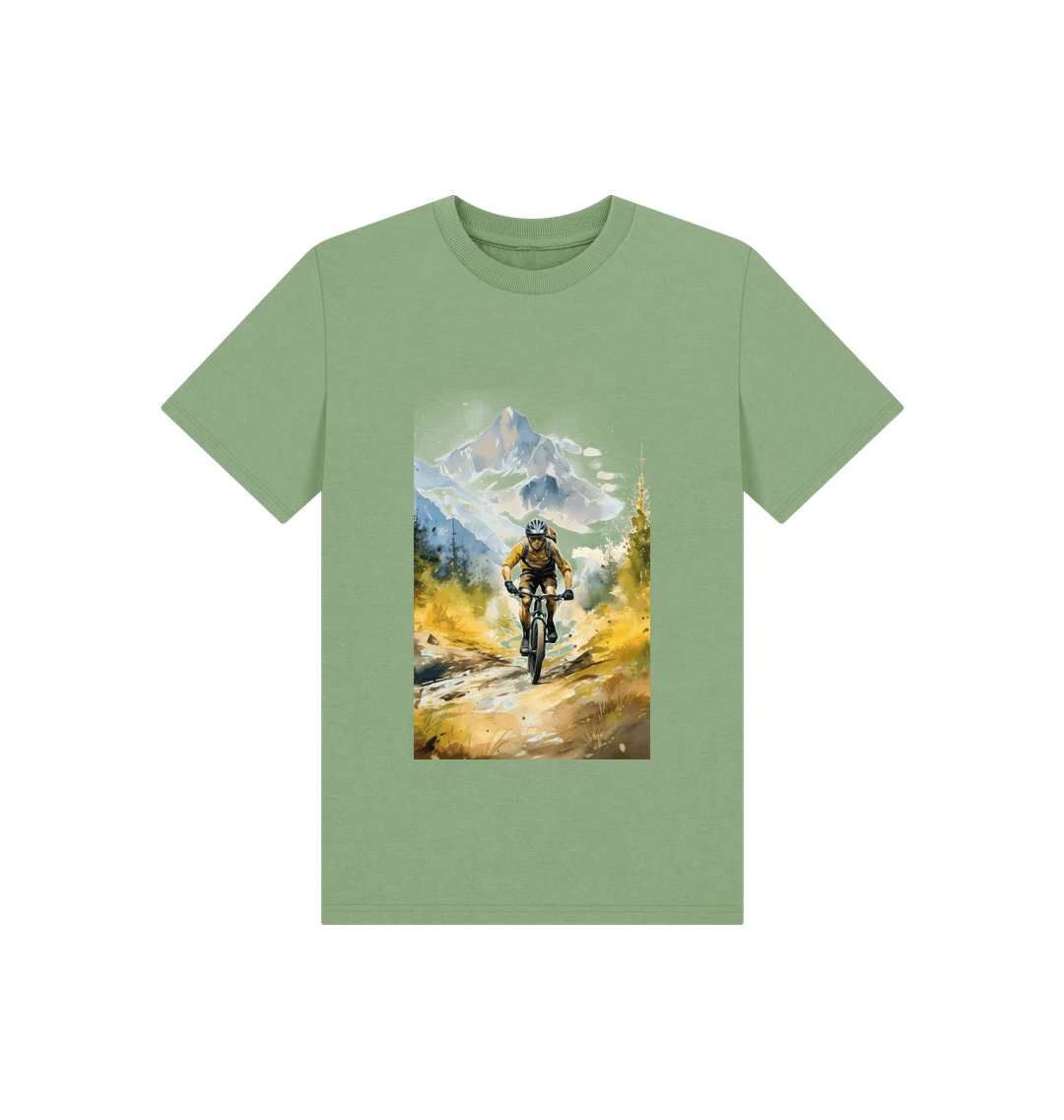 Scenic mountain trail showcasing thrilling biking adventure for outdoor enthusiasts and nature lovers