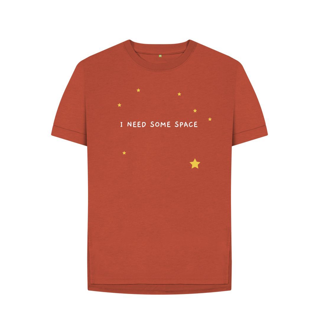 Rust I Need Some Space & Stars Tee