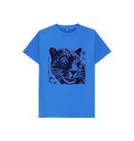 Bright Blue Wild Tiger Tee