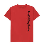 Red Stand Tall Stay Humble Tee