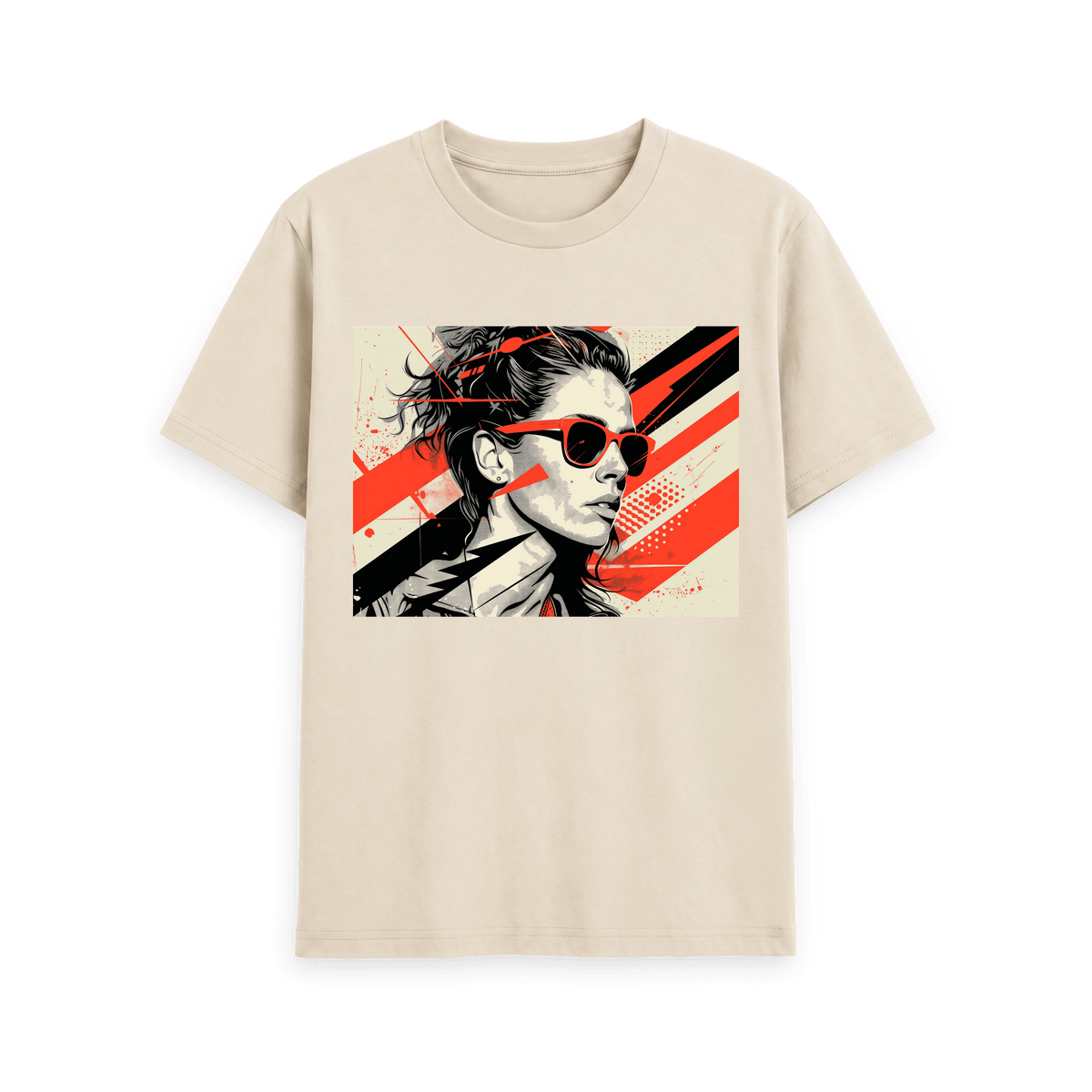 Oat Printed T-shirt Front