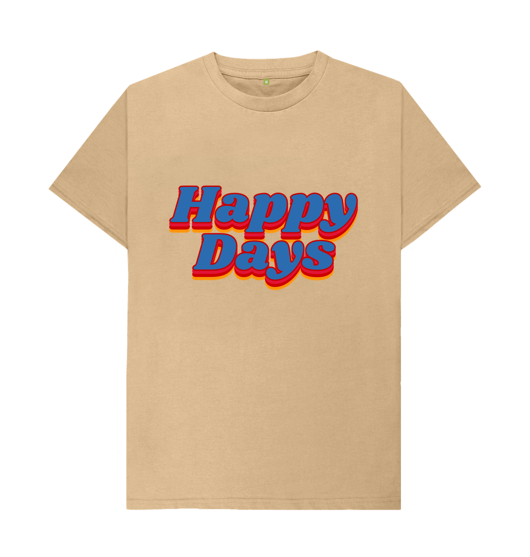 Sand Tie Dye Happy Days Tee