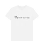 White Printed T-shirt Front