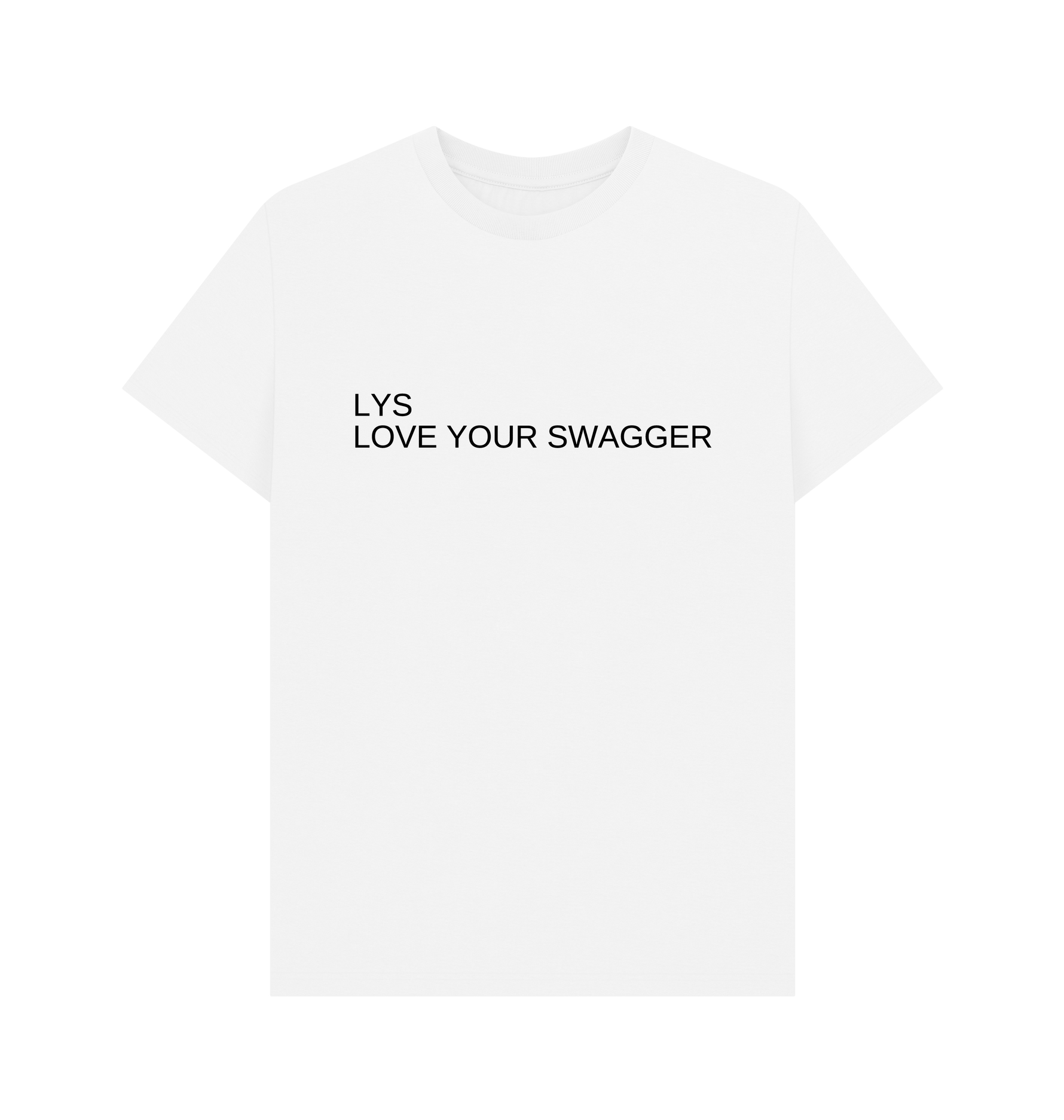 White Printed T-shirt Front