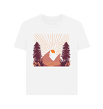 White Sun And Mountains Tee