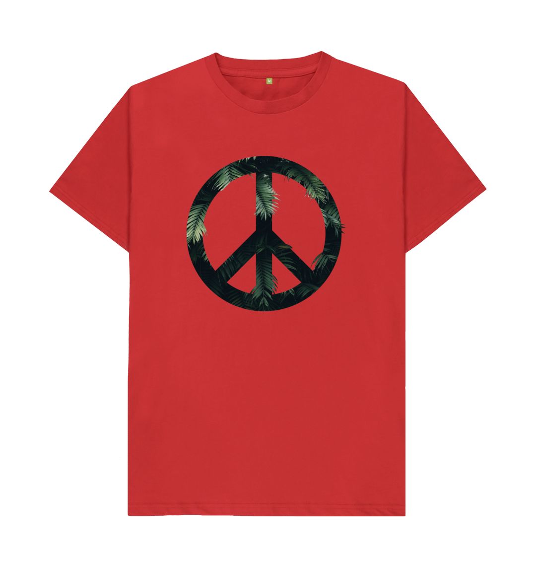 Red Love Peace Tee