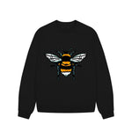 Black Bee Oversized Jumper